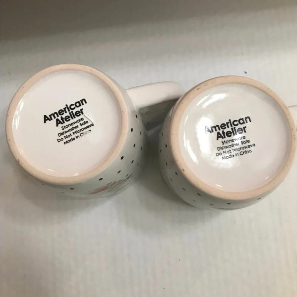 AMERICAN ATELIER (2)  Pineapple Coffee Mugs - Picture 6 of 7